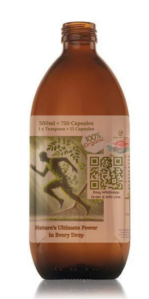 Dank Moringa Superfood Concentrate with Nano-Silver 500ml - Image 2