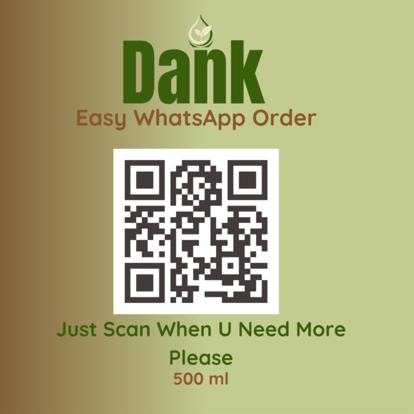 Dank Moringa & African Black Beard & Hair Shampoo with Growth Serum - Image 3